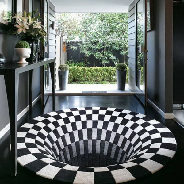 best 3D Vortex Rug Illusion Carpet