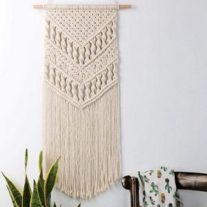 Bohemian Chic Handmade Hemp Rope Woven Pendant