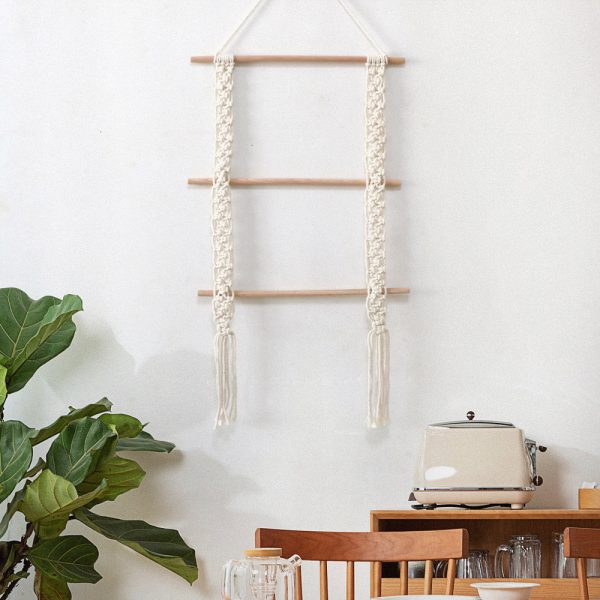 Bohemian Handmade Cotton Rope Woven Tapestry