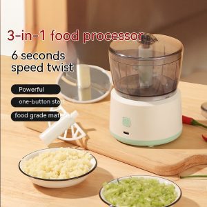 Mini Electric Meat Grinder Chopper